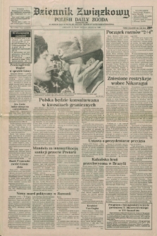 Dziennik Związkowy = Polish Daily Zgoda : an American daily in the Polish language – member of United Press International. R.83, No. 51 (14 marca 1990)