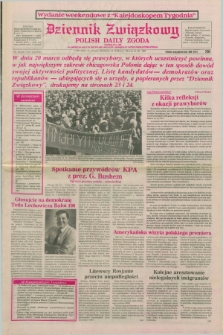 Dziennik Związkowy = Polish Daily Zgoda : an American daily in the Polish language – member of United Press International. R.83, No. 53 (16 i 18 marca 1990) - wydanie weekendowe