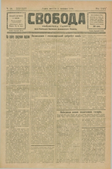 Svoboda : selâns'ka gazeta : organ Ukraïns'kogo Nacional'no-Demokratičnogo Obêdnannâ. R.30, Č. 23 (3 červnâ 1928)
