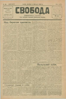 Svoboda : selâns'ka gazeta : organ Ukraïns'kogo Nacional'no-Demokratičnogo Obêdnannâ. R.30, Č. 49 (2 grudnâ 1928)