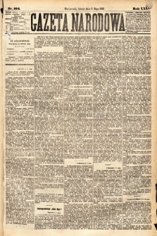 Gazeta Narodowa. 1882, nr 104