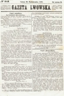 Gazeta Lwowska. 1866, nr 242