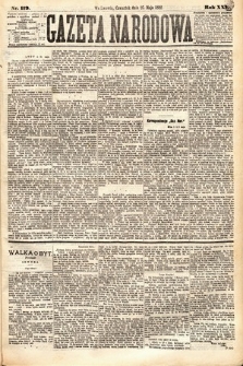 Gazeta Narodowa. 1882, nr 119