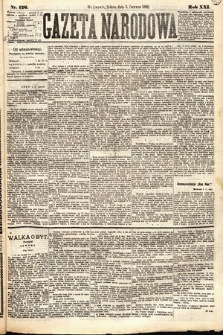 Gazeta Narodowa. 1882, nr 126