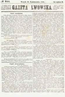 Gazeta Lwowska. 1866, nr 244