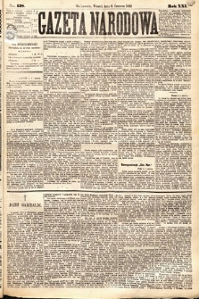 Gazeta Narodowa. 1882, nr 128