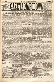 Gazeta Narodowa. 1882, nr 129