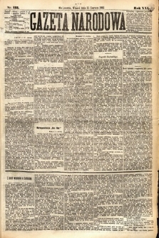 Gazeta Narodowa. 1882, nr 133