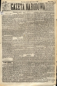 Gazeta Narodowa. 1882, nr 135