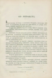 Przegląd Techniczny : pismo miesięczne poświęcone przemysłowi krajowemu, obejmujące : praktyczne zastosowania inżynierii cywilnéj, budownictwa, górnictwa, mechaniki, metallurgii, oraz technologii chemicznéj i mechanicznéj. 1867, T.3, [poszyt 1] (styczeń)