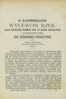 Przegląd Techniczny : pismo miesięczne poświęcone sprawom techniki i przemysłu. [R.5], T.9, [z. 4] ([kwiecień] 1879)