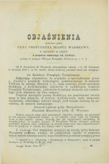 Przegląd Techniczny : pismo miesięczne poświęcone sprawom techniki i przemysłu. [R.5], T.10, [z. 12] ([grudzień] 1879) + wkładka