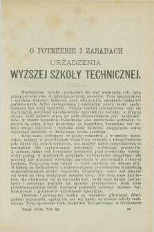 Przegląd Techniczny : pismo miesięczne poświęcone sprawom techniki i przemysłu. [R.6], T.11, [z. 6] ([czerwiec] 1880) + wkładka