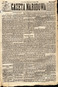 Gazeta Narodowa. 1882, nr 139