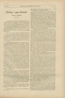 Przegląd Techniczny : pismo miesięczne poświęcone sprawom techniki i przemysłu. [R.11], T.22, [z. 11] (listopad 1885)