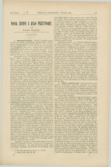 Przegląd Techniczny : czasopismo miesięczne poświęcone sprawom techniki i przemysłu. [R.12], T.23, [z. 8] (sierpień 1886)