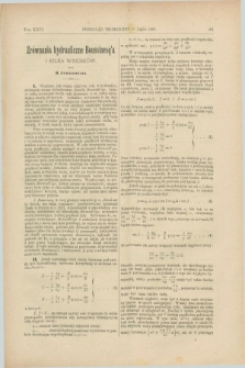 Przegląd Techniczny : czasopismo miesięczne poświęcone sprawom techniki i przemysłu. [R.15], T.26, [z. 7] (lipiec 1889)