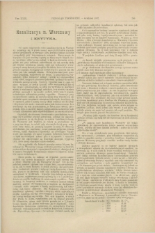 Przegląd Techniczny : czasopismo miesięczne poświęcone sprawom techniki i przemysłu. [R.18], T.29, [z. 12] (grudzień 1892) + wkładka