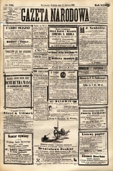 Gazeta Narodowa. 1882, nr 144