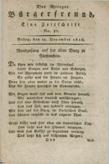 Der Brieger Bürgerfreund : eine Zeitschrift. [Jg.8], No. 50 (13 December 1816) + dod.