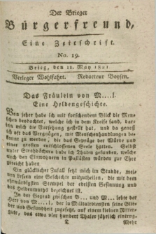 Der Brieger Bürgerfreund : eine Zeitschrift. [Jg.13], No. 19 (11 May 1821) + dod.