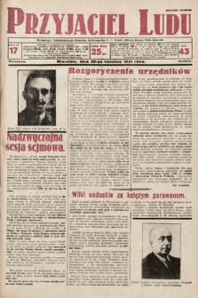 Przyjaciel Ludu. 1931, nr 17