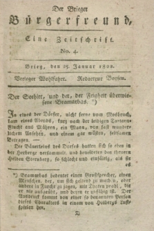 Der Brieger Bürgerfreund : eine Zeitschrift. [Jg.14], No. 4 (25 Januar 1822) + dod.