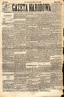Gazeta Narodowa. 1882, nr 157