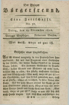 Der Brieger Bürgerfreund : eine Zeitschrift. [Jg.14], No. 50 (13 December 1822) + dod.
