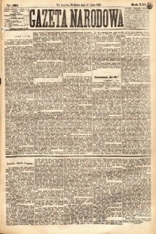 Gazeta Narodowa. 1882, nr 161