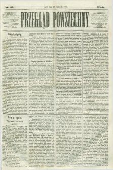 Przegląd Powszechny. 1858, nr 67 (17 listopada)