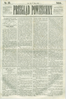 Przegląd Powszechny. 1859, nr 23 (19 marca)