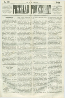 Przegląd Powszechny. 1859, nr 32 (20 kwietnia) + dod.