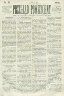 Przegląd Powszechny. 1859, nr 33 (23 kwietnia)