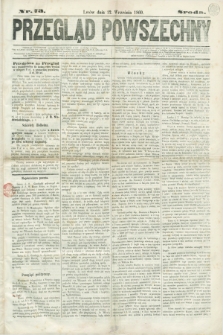 Przegląd Powszechny. 1860, nr 73 (12 września)