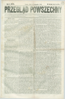 Przegląd Powszechny. 1860, nr 92 (8 listopada)