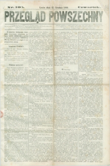 Przegląd Powszechny. 1860, nr 105 (13 grudnia)