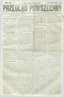Przegląd Powszechny. 1861, nr 2 (3 stycznia)