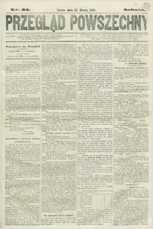 Przegląd Powszechny. 1861, nr 35 (23 marca)