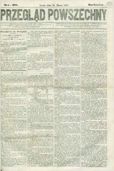 Przegląd Powszechny. 1861, nr 38 (30 marca)