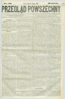 Przegląd Powszechny. 1861, nr 59 (9 lipca)
