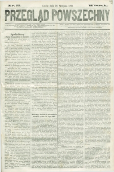 Przegląd Powszechny. 1861, nr 77 (20 sierpnia)