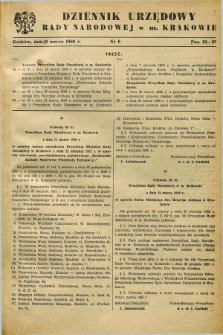 Dziennik Urzędowy Rady Narodowej w M. Krakowie. 1960, nr 6 (26 marca)