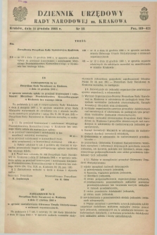 Dziennik Urzędowy Rady Narodowej M. Krakowa. 1966, nr 23 (24 grudnia)