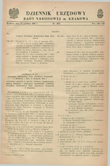 Dziennik Urzędowy Rady Narodowej M. Krakowa. 1966, nr 26 (31 grudnia) + dod.