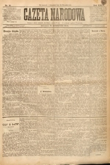 Gazeta Narodowa. 1895, nr 10