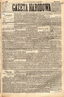 Gazeta Narodowa. 1882, nr 174
