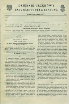 Dziennik Urzędowy Rady Narodowej M. Krakowa. 1974, nr 5 (26 marca)