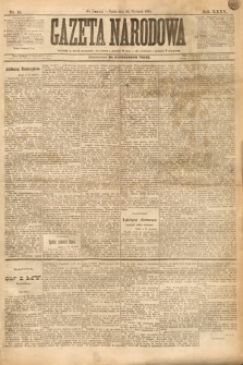 Gazeta Narodowa. 1895, nr 16