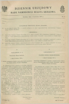 Dziennik Urzędowy Rady Narodowej Miasta Krakowa. 1978, nr 8 (1 kwietnia)